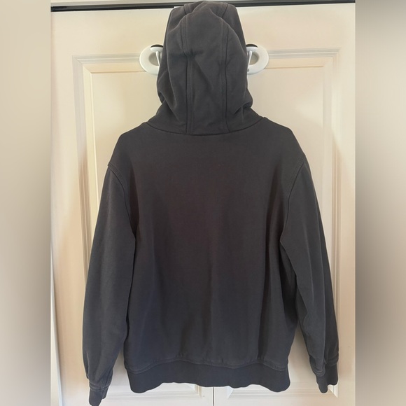 Blue Ink color RVCA heavier weight zip up hoodie, men’s size medium - Picture 7 of 7